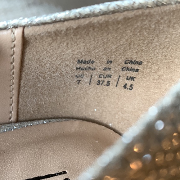 Silver SPARKLE shoes - Picture 4 of 6